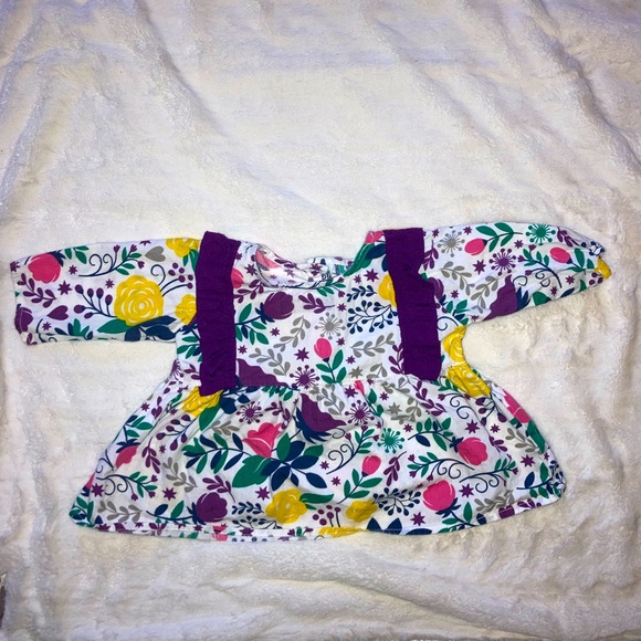 Rufflebutt brand floral top 3-6 month - Picture 1 of 4
